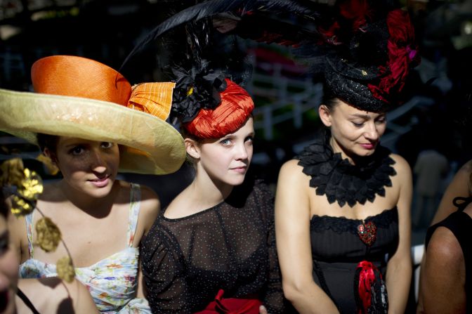 For many who attend the prestigious annual horse race at Longchamp, haute couture is more important than the action that takes place on the track.