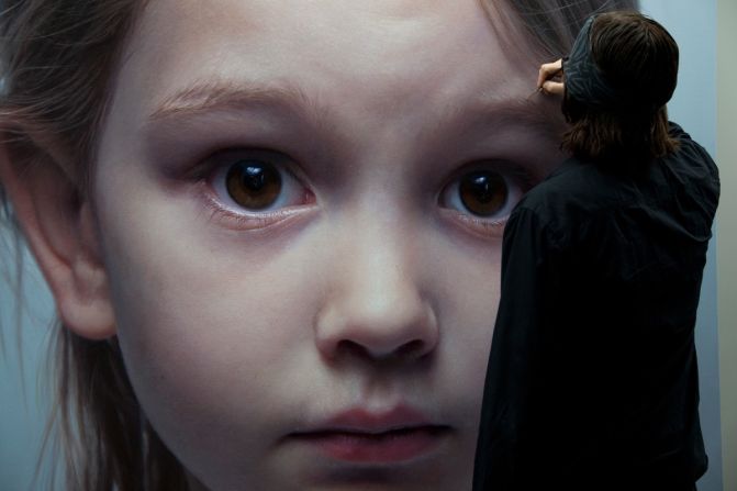 <a href="index.php?page=&url=http%3A%2F%2Fwww.helnwein.com%2F" target="_blank" target="_blank">Gottfried Helnwein</a> frequently depicts children in his gigantic, mesmerizing portraits, along with "low culture" icons including Donald Duck, with the loss of childhood innocence as a reoccurring theme.  