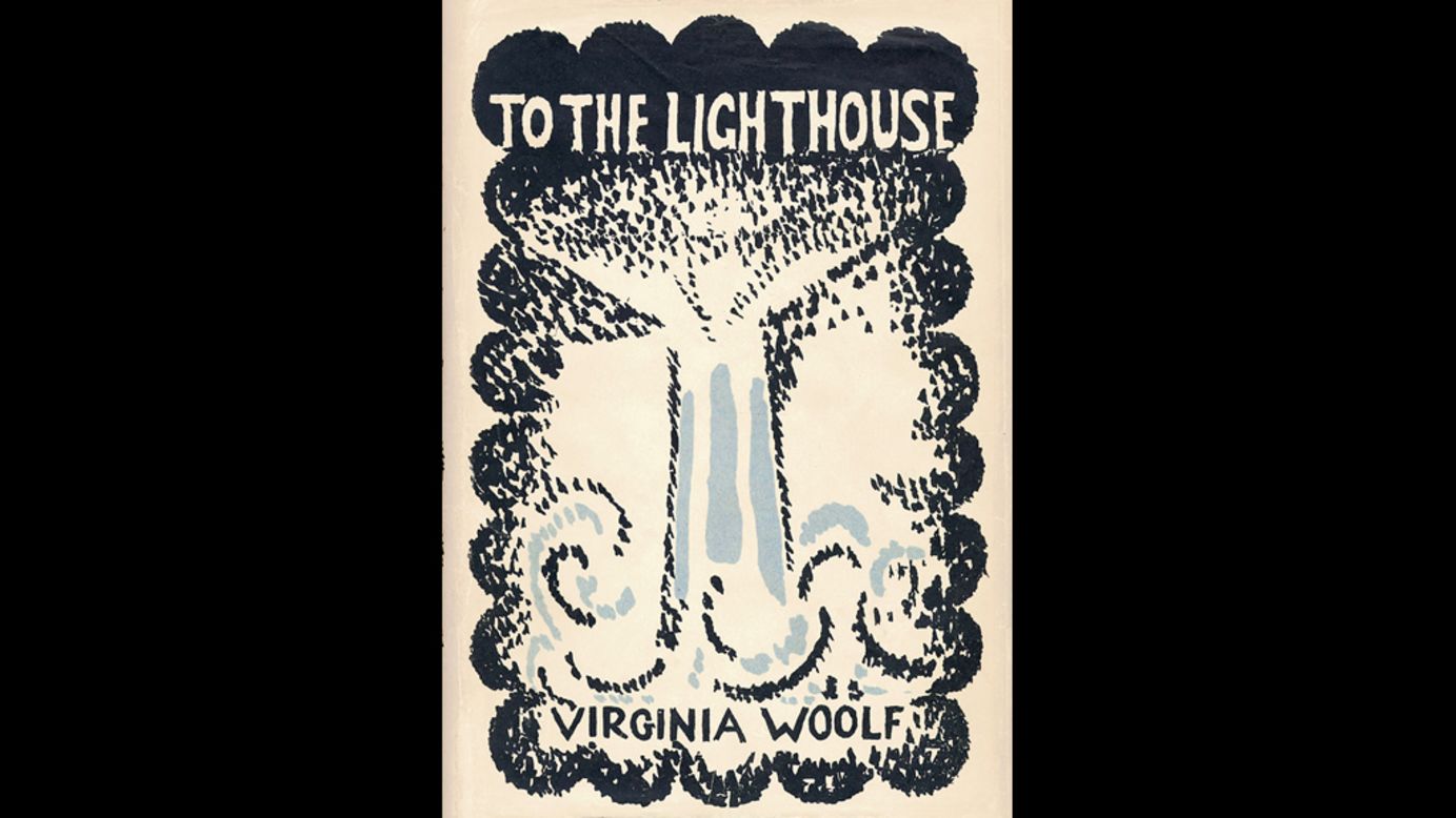 <strong>The one that was designed by her sister: To the Lighthouse, 1927</strong><br />Virginia Woolf's older sister, Vanessa Bell, created this cover for "To the Lighthouse", which was published by Woolf's own Hogarth Press. "Woolf claimed they had decided as children that Virginia would be a writer and Vanessa an artist and sure enough, Vanessa created covers for all of her sister's novels as part of a lifelong collaboration," says Pearson. "Bell's semi-abstracted image can be interpreted in all sorts of ways, but perhaps it is a representation of Lily Briscoe's own painting, completed with 'a sudden intensity' in the book's final lines."<br />