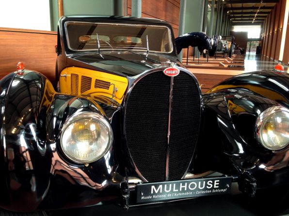 French textile baron Fritz Schumpf was obsessed with Bugattis. His collection, now open to the public, includes this 1936 Bugatti 57S.