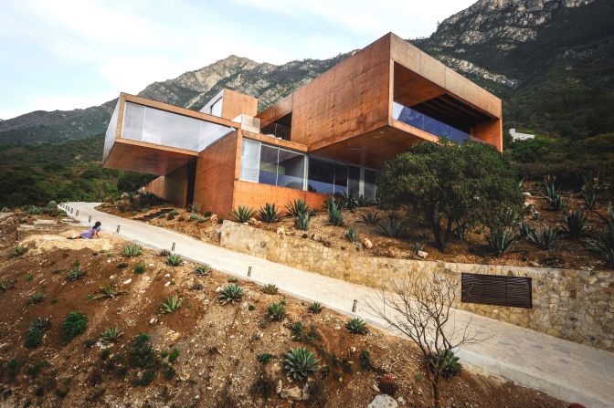 Narigua House boasts a panoramic view in the mountains of El Jonuco, Mexico. The house is elevated and built in zones to preserve a group of old cedar trees on the site. <br /><strong>Category: </strong>House<br /><strong>Architects: </strong>P+0 Architecture (Mexico)