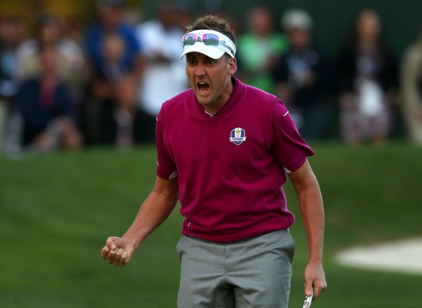 Europe overcame a huge 10-6 deficit heading into the final day, a comeback so unlikely that it has since been dubbed the "Miracle of Medinah." A key player for Europe is Ian Poulter, who seems to save his best form for this intercontinental scrap. The Englishman has earned the nickname "Europe's postman," because he always delivers.