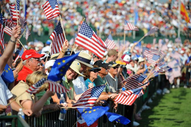 Team USA last triumphed in 2008, when Paul Azinger's men triumphed 16? - 11? at Valhalla Golf Club in Kentucky.