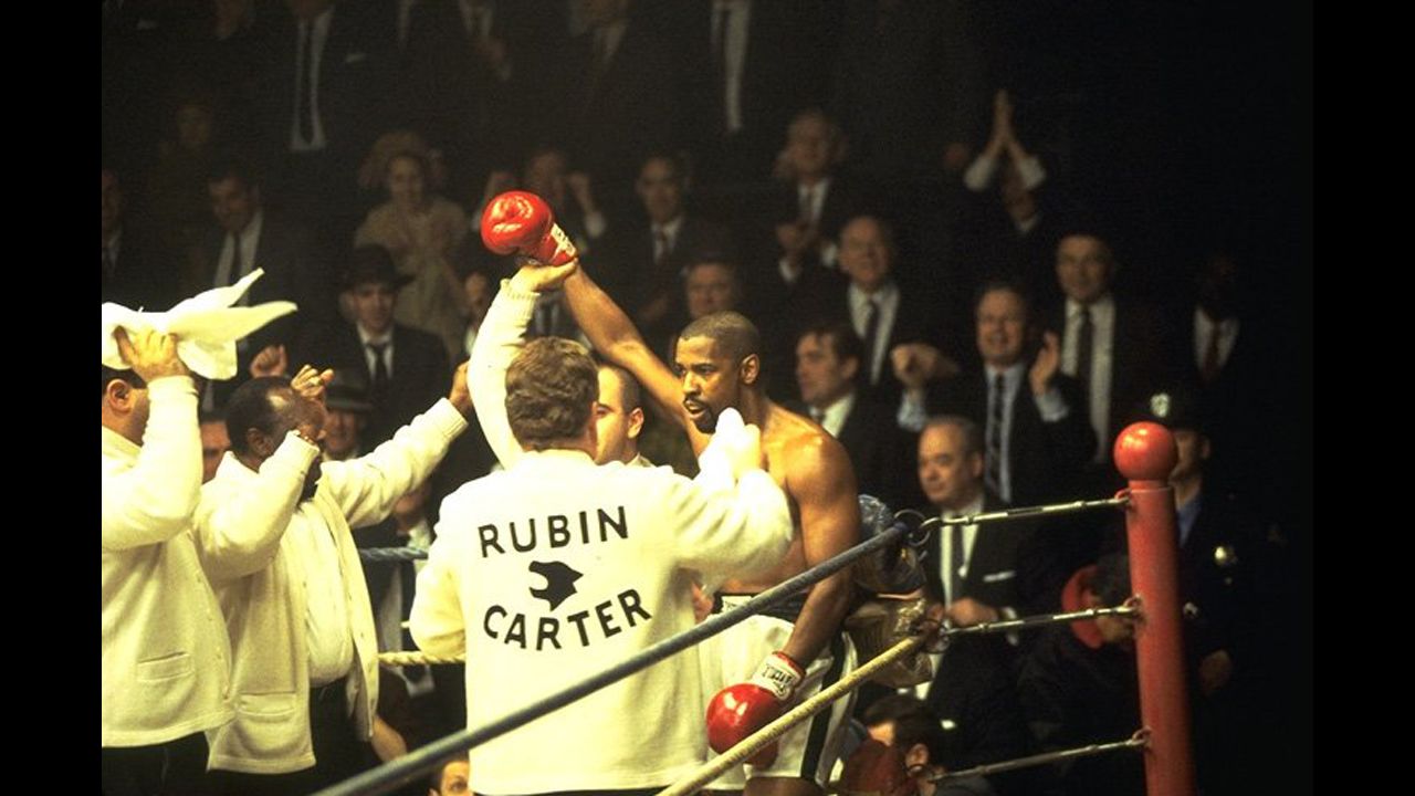 <strong>"The Hurricane" (1999)</strong>: When you need an actor who can fully inhabit a legend and bring to light that figure's humanity, you turn to Washington. The actor's star turn as boxer Rubin "Hurricane" Carter won him a fourth Oscar nod.