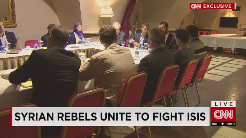 Syrian Rebel Groups Unite To Fight ISIS | CNN