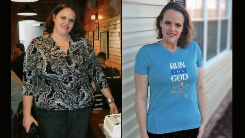 Kiesi Morgan from Princeton, West Virginia, used running to help lose 92 pounds.