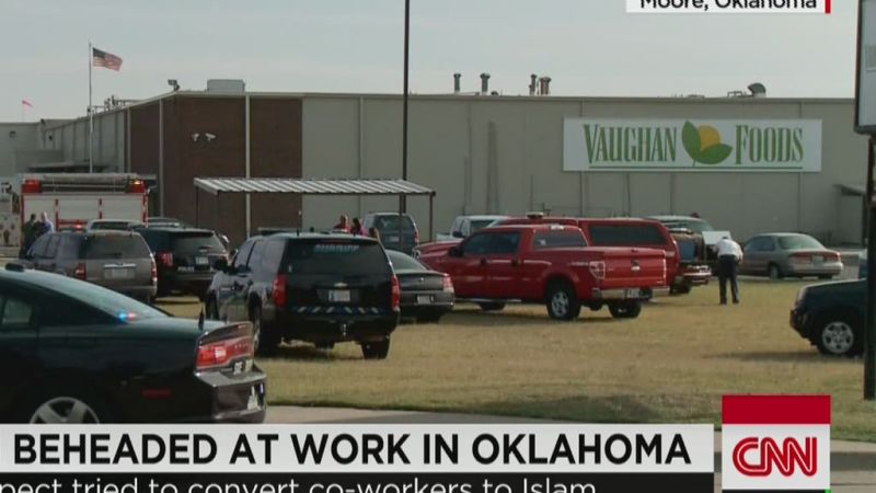 Cops: Woman beheaded in Oklahoma work dispute