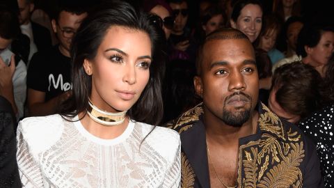 Kim Kardashian, with Kanye West here in 2014, was declared legally single last month.