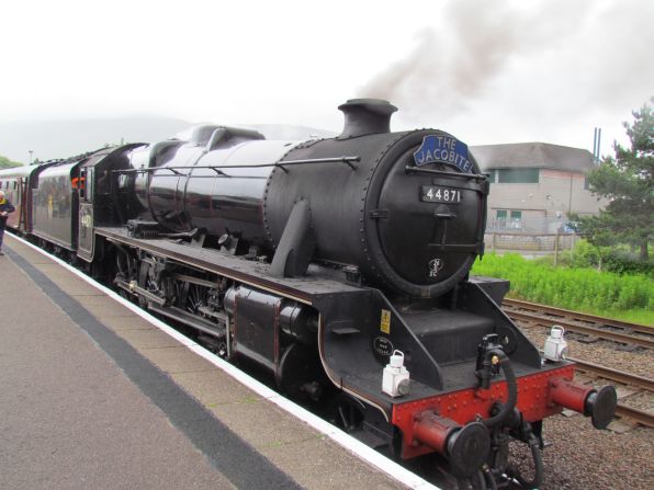 <a href="http://ireport.cnn.com/docs/DOC-1173811">Andy Clinton</a> and his wife took a steam engine train ride in Fort William, Scotland, while traveling in June 2011. "I think what impressed me most was the trip route itself, a winding route up through the craggy green mountains of northern Scotland," he said.