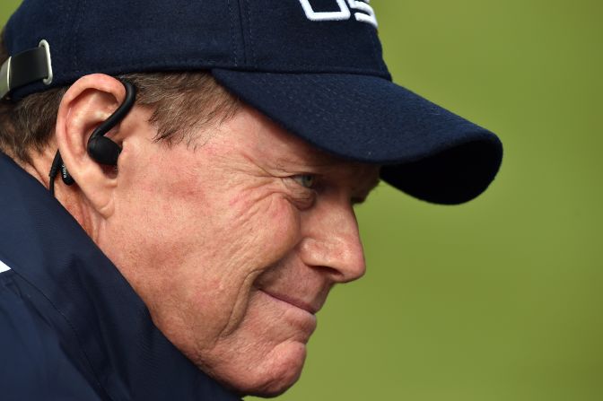 Tom Watson's demeanour rarely changes, but the U.S. captain must be concerned that the 10-6 deficit may be too much for his team to overhaul in Sunday's singles. Europe need just four points from a possible 12 on offer to retain the Ryder Cup. 