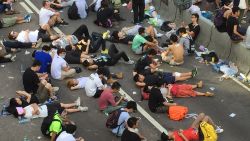 hong kong protest monday