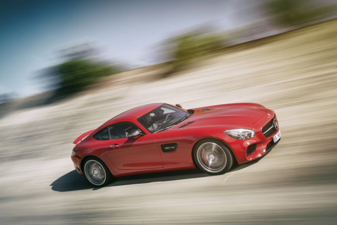 Mercedes-Benz is releasing its new AMG GT, saying this car "carries the heritage of Mercedes racing cars forward."