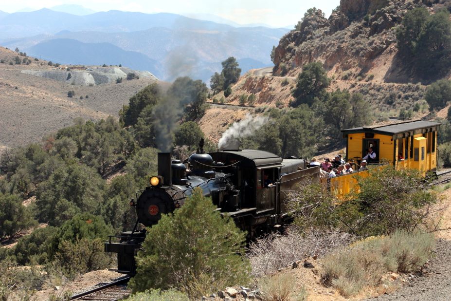On a trip to Virginia City, Nevada, in August, <a href="http://ireport.cnn.com/docs/DOC-1174093">Dina Boyer </a>took the number 29 Robert Gray locomotive to explore the desert landscape. The train is 98 years old and still transports tourists along the railroad.