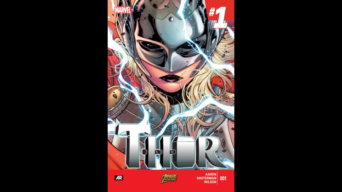 "Thor" #1, in stores Wednesday, October 1, tells the story of how the Thor we all know from comic books and movies becomes unworthy of the hammer Mjolnir and is replaced by a woman.
