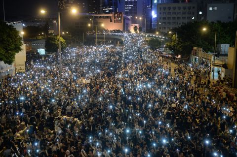 The company said the app was never designed as a messaging tool for protesters rather as a means of providing communication for people in places where there was poor connectivity and a large population density.