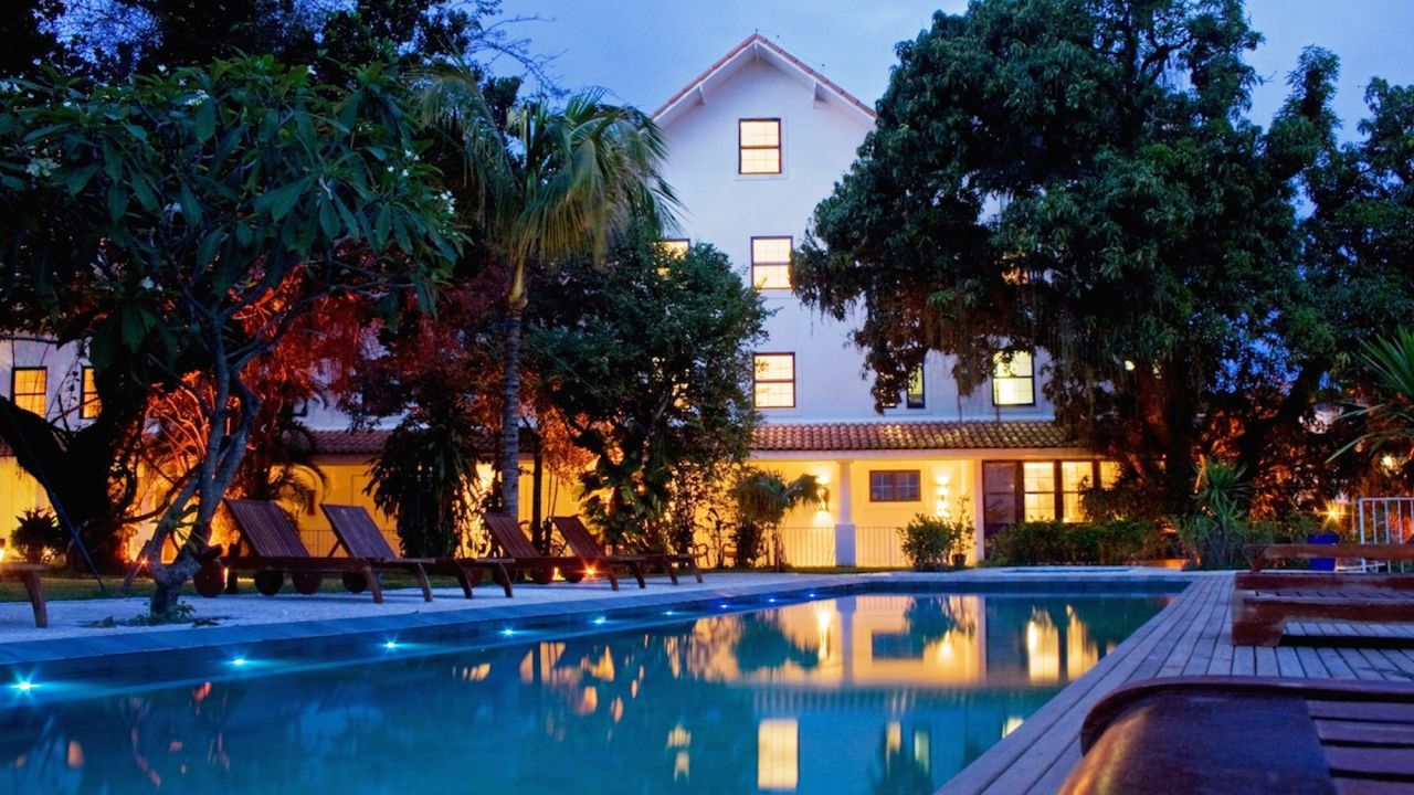 Set on a former coffee ranch, good brews are guaranteed at Hotel Santa Teresa.