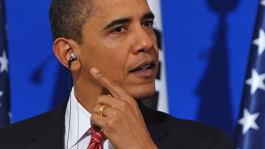 amanpour obama earpiece