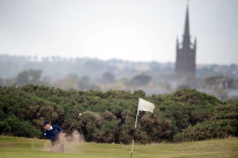 The World Hickory Open is played each year on some of the oldest golf courses in the world, including on the Montrose Links at the 2013 event.