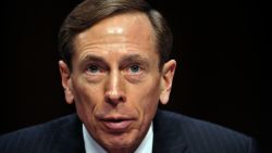 CIA Director David Petraeus, testifies before the US Senate Intelligence Committee during a full committee hearing on "World Wide Threats."  on January 31, 2012 on Capitol Hill in Washington D.C.