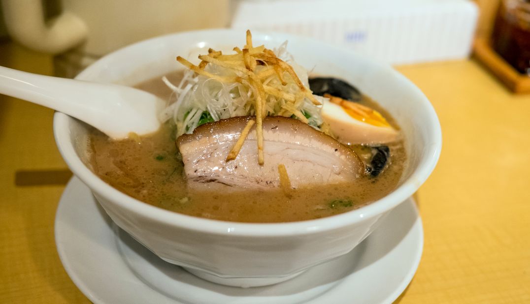 Sapporo in northern Hokkaido is the home of miso ramen. An unusual request in 1955 to put noodles into miso soup spawned the iconic dish.