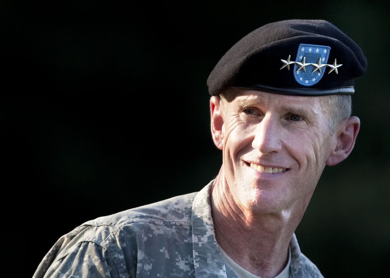 In June 2010, Obama relieved Gen. Stanley McChrystal from his post as commander of U.S. forces in Afghanistan after disparaging comments McChrystal made against the administration in Rolling Stone magazine.