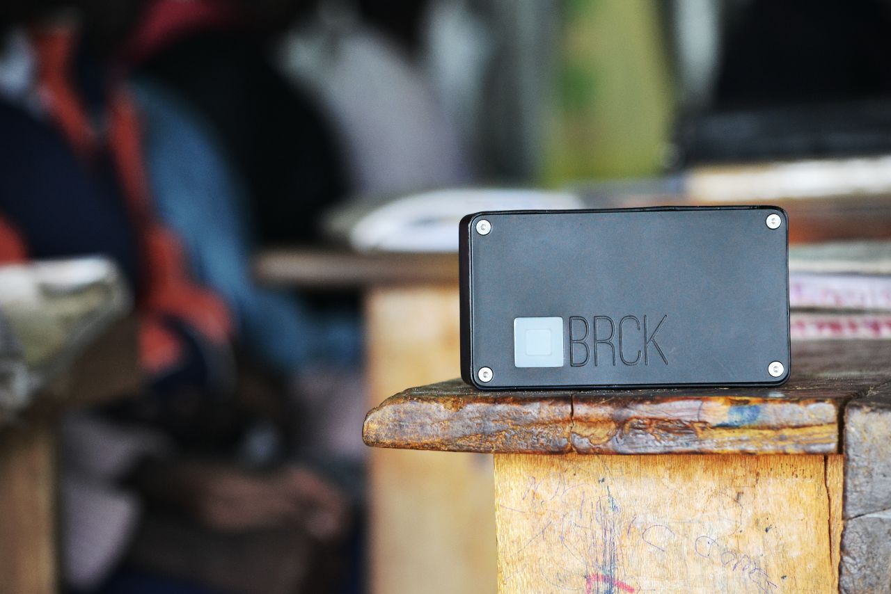 "We asked ourselves why we're using technology designed to work in London or New York when we live in Nairobi," says BRCK CEO Erik Hersman. "This led us to create something that has true redundancies built in. It can work for a full 8-hour workday without external power and it will allow 20 devices to connect to it at one time."
