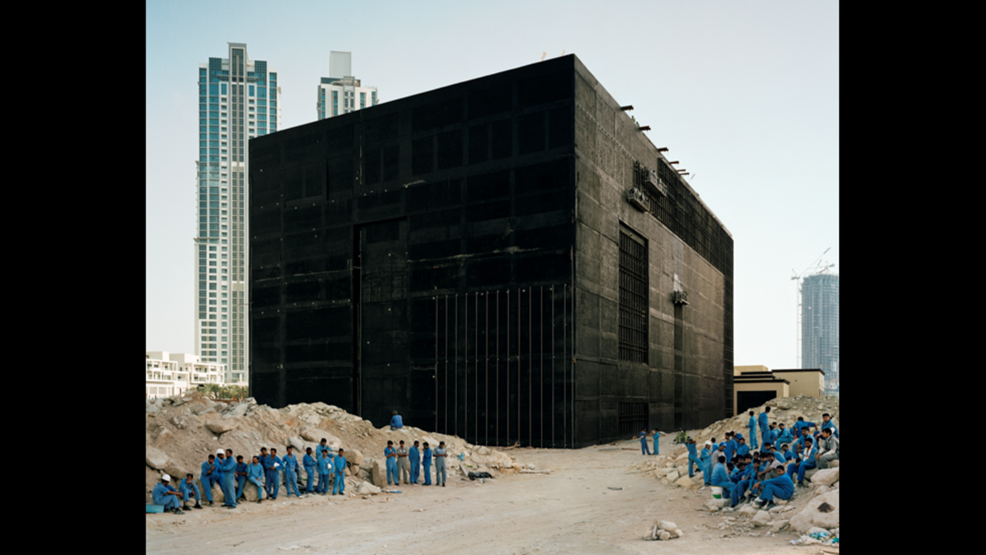 <strong>Bas Princen</strong><br /><br />Architect-turned-photographer Princen <a href="http://www.dezeen.com/2011/07/05/dezeen-screen-bas-princen/" target="_blank" target="_blank">says his photographs show</a> "the relation of the man made to the natural... it's not anymore the one versus the other but they are basically one."<br /><br />His images link together developments on the edges of cities, where buildings are pictured in the process of being demolished or constructed. 