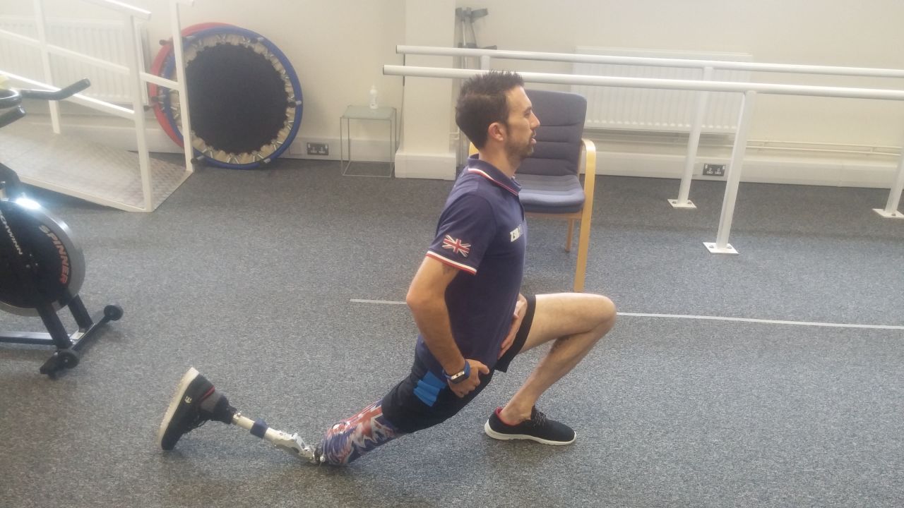 Lewis working out at Pace