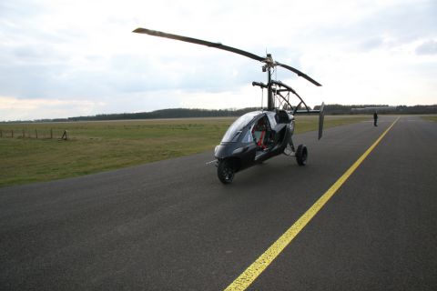 Several flying cars are already in production. The Pal-V can carry two people at 180kph and has a range of 350-500km.