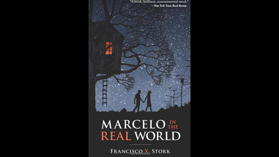 In "Marcelo in the Real World," 17-year-old Marcelo Sandoval has Asperger's syndrome, hears music in his head and is obsessed with religion. But Marcelo's father pushes him to work in the mail room of a law firm, even though he has to deal with people trying to take advantage of him. The book is the winner of the 2010 Schneider Family Book Award, which honors authors or illustrators whose books embody "an artistic expression of the disability experience for child and adolescent audiences."