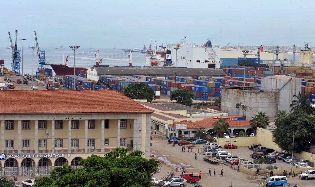 Port Luanda in Angola was the seventh busiest on the continent last year, with a capacity of 913,000 TEU.