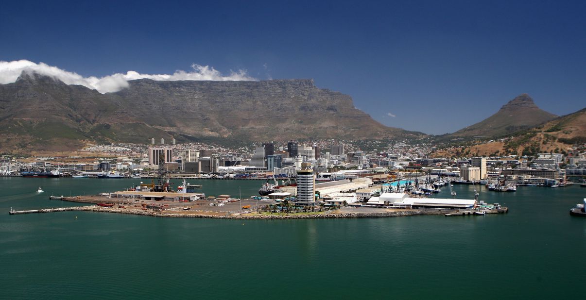 The Cape Town Port in South Africa had a capacity of 933,000 TEU in 2013, making it the sixth busiest on the continent.