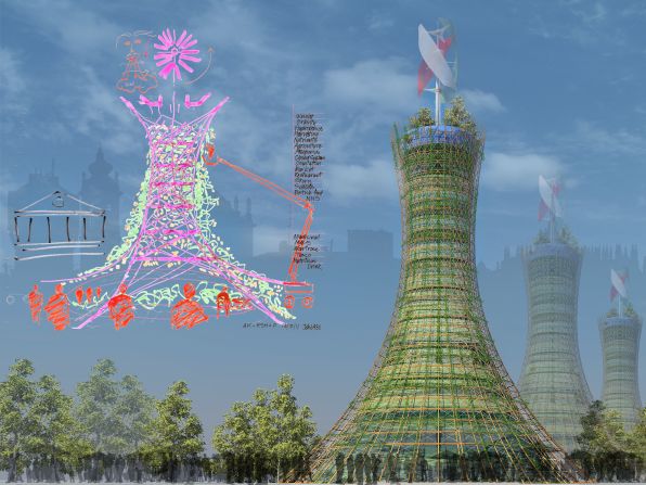 Skyfarm, which won the Experimental category, is a concept design proposal for a vertical farm. It facilitates the growth of crops in a multi-storey structure within high density population areas. The designers were Rogers Stirk Harbour + Partners and Arup.