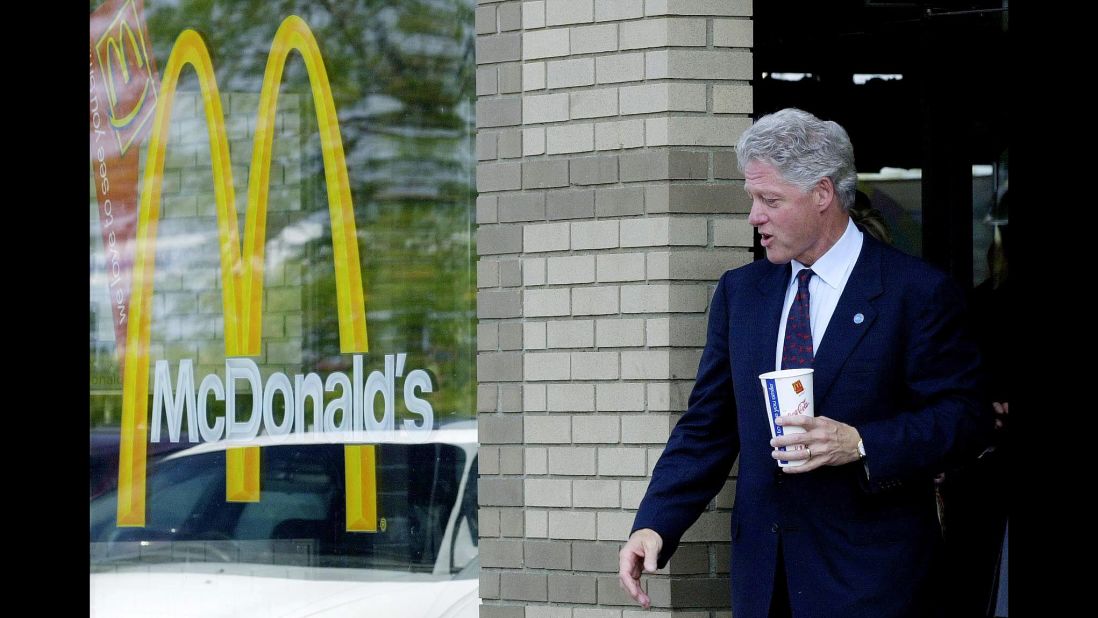 Bill Clinton, the 42nd president, was known to enjoy fast food so much that his unhealthy eating habits were parodied on "Saturday Night Life," but now <a href="http://www.cnn.com/2011/HEALTH/08/18/bill.clinton.diet.vegan/">he considers himself a vegan</a>. He says he is healthier than ever. 
