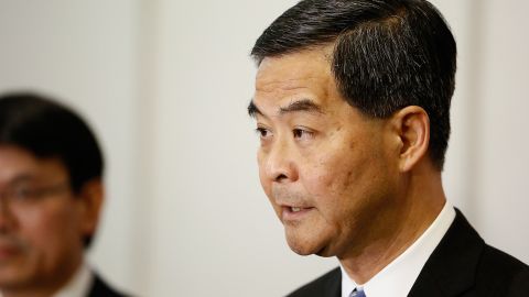 Hong Kong Chief Executive C.Y. Leung called for his city's residents to be more like "sheep" in 2015.