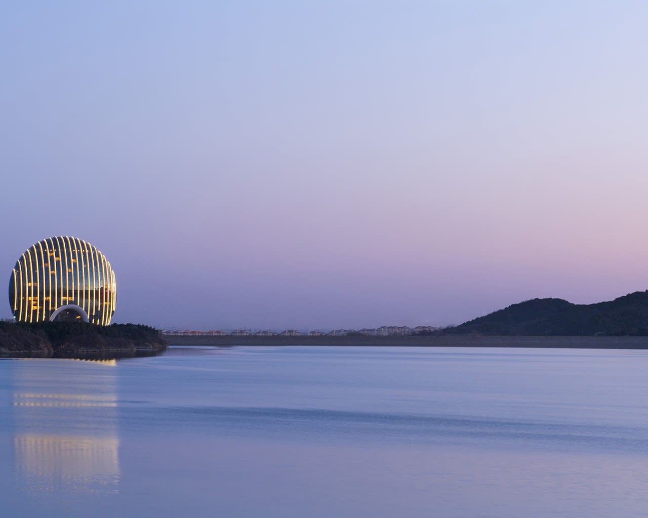 The brand's largest property in China, the Sunrise Kempinski complex sits on 14 square kilometers of land next to Yanqi Lake, 60 kilometers from Beijing's city center.  