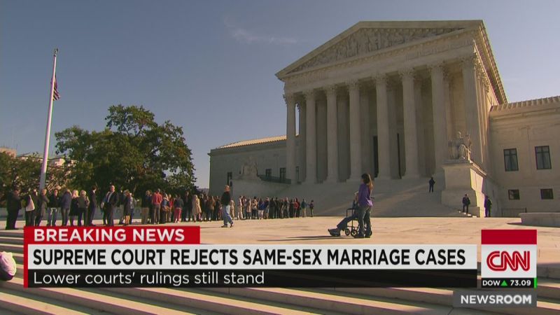 Same Sex Marriage Gets Tacit Victory From Supreme Court CNN Politics   141006100745 Nr Sot Toobin Supreme Court Same Sex Marriage 00003618 