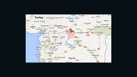 Map: Kobani (Ayn al-Arab)