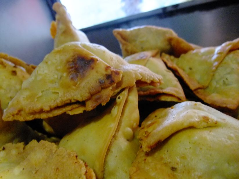 Whether they're vegetarian or meat, samosas are one of the most well-known Indian snacks. Best to pair with  Chai tea.