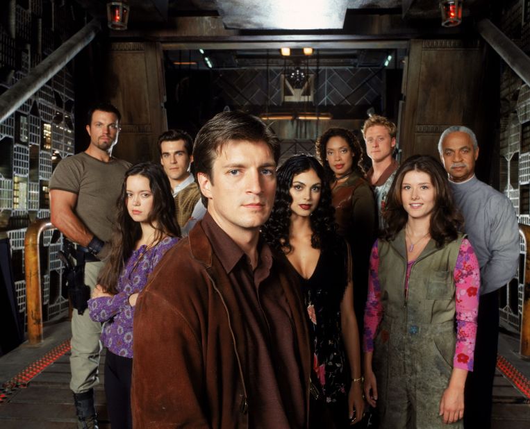 Fans of Joss Whedon's "Firefly" have been begging for a reboot of some sort since the drama went off the air in 2003. Nathan Fillion, center, now stars on ABC's "Castle."