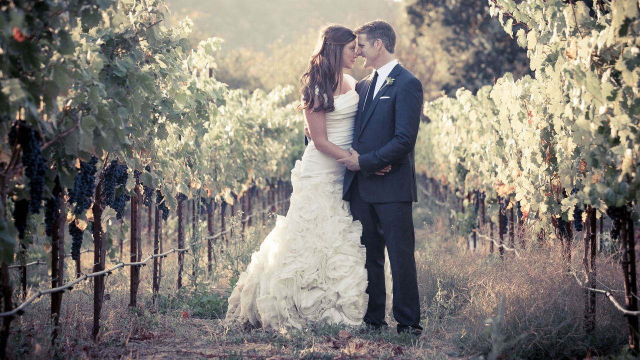 Brittany Maynard and Dan Diaz on their wedding day. She had been married a little more than a year when she was diagnosed with brain cancer.