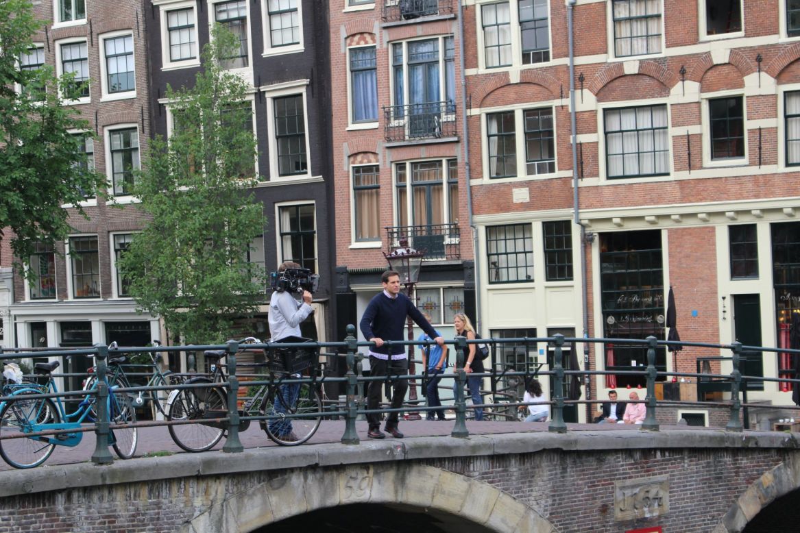 Arriving in Amsterdam in late August, Berman surveys the historic landscape -- or make that "canalscape" -- where his ancestors once lived. 