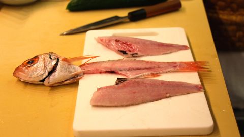 San-mai-oroshi (three-piece cut)