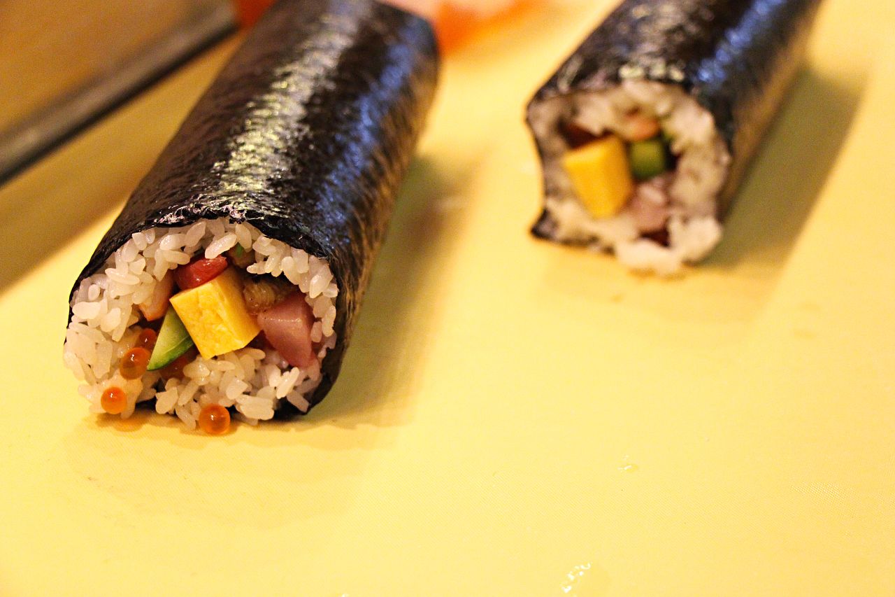 "I'm a firm believer that everyone can make good maki-rolls at home," says Teranishi. "They are an important part of sushi and are fun to make with endless combinations."