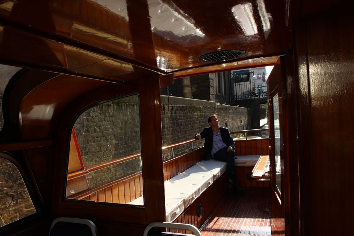 You have to go on a canal ride if visiting Amsterdam, and Berman got the scenic route while searching for his roots.