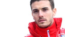 SHANGHAI, CHINA - APRIL 20: Jules Bianchi of France and Marussia walks across the paddock prior to the Chinese Formula One Grand Prix at the Shanghai International Circuit on April 20, 2014 in Shanghai, China. (Photo by Mark Thompson/Getty Images)