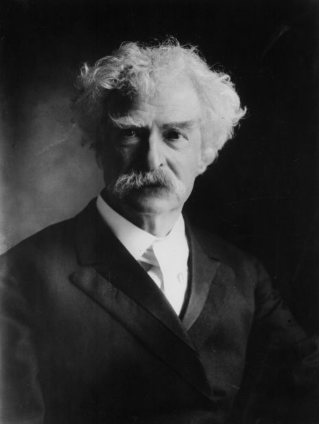 Another famous proponent of the walrus mustache was the American writer Mark Twain.