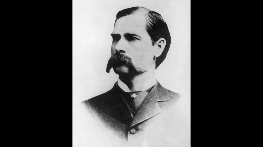 The American gunslinger Wyatt Earp (1848-1929) favored a drooping mustache that made him a style icon long after his death. 