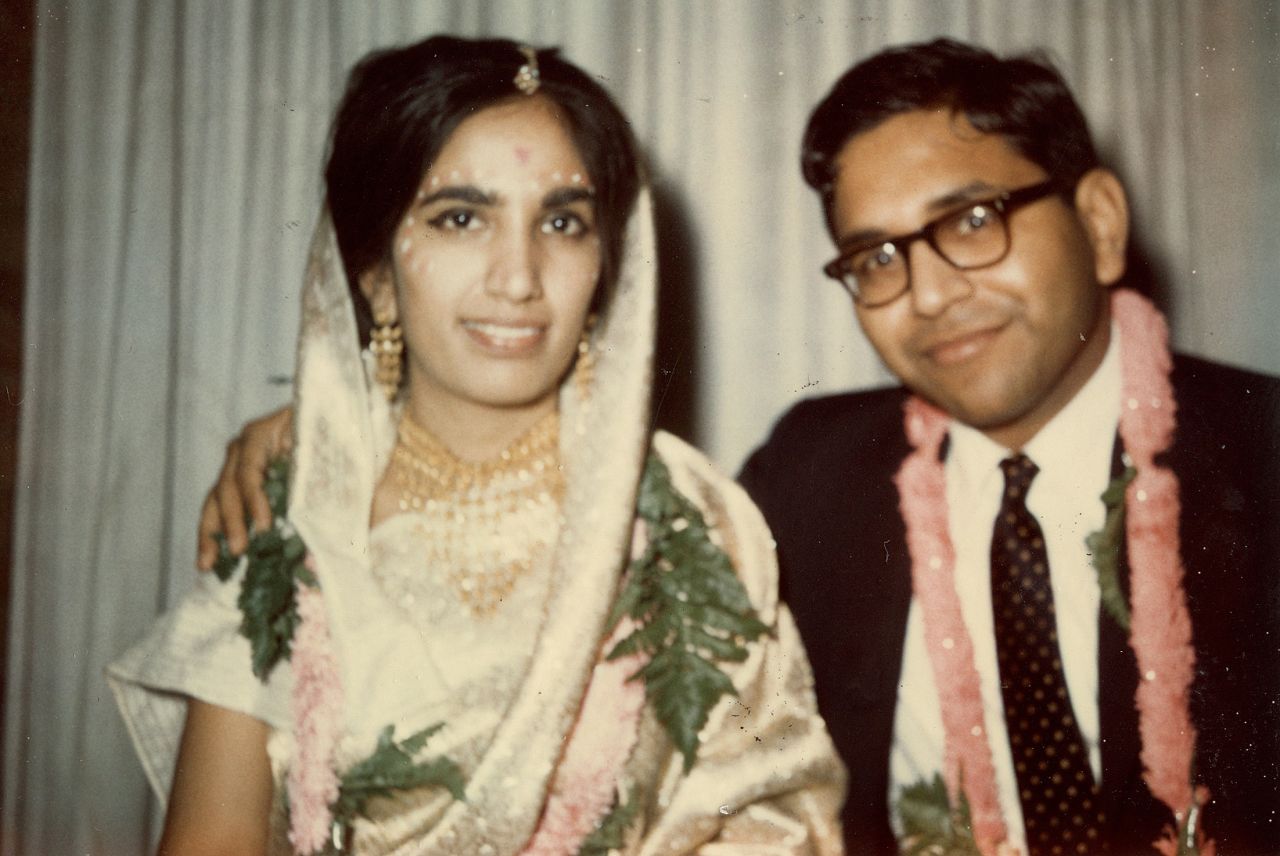 Gupta's parents are seen on their wedding day in Detroit. They met in Michigan. "It was the mid-1960s, and almost all Indian weddings were arranged," Gupta said. "My parents, however, will tell you they got married because of love. It is how they live their lives and what they taught their two sons."