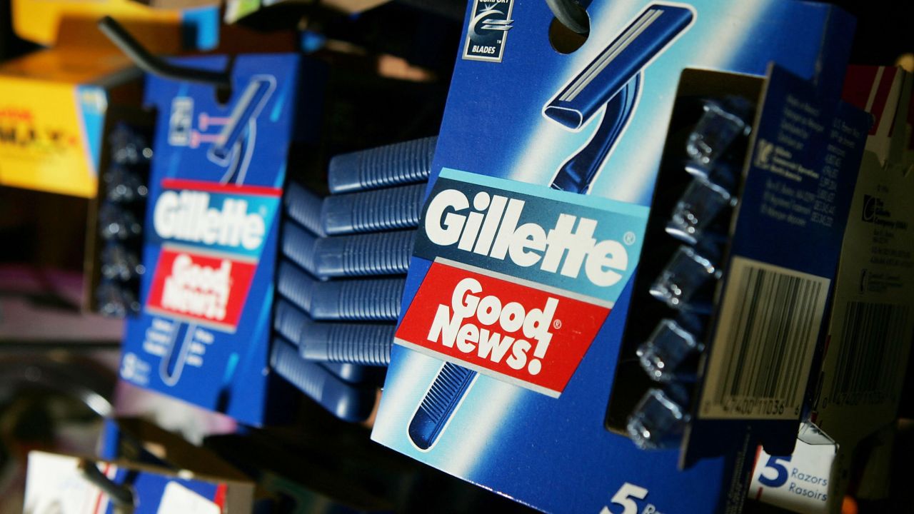Gillette retained its spot as the top fast-moving consumer goods company, despite losing 9% of its brand value.